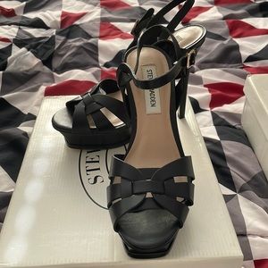 Super sexy platform leather sandals